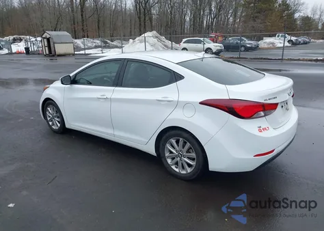 2015 Hyundai Elantra Se из США, поврежденный, VIN 5NPDH4AE3FH591884